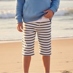Mini Boden Cropped Cotton Sweatpants Shorts Clamdiggers Kids Size 5Y